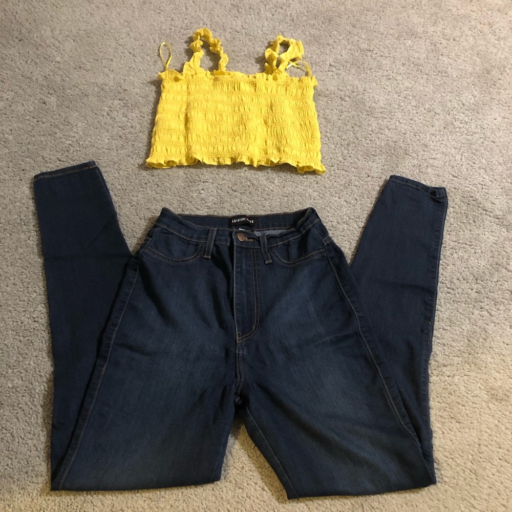 Fashion nova skinny jeans size 7